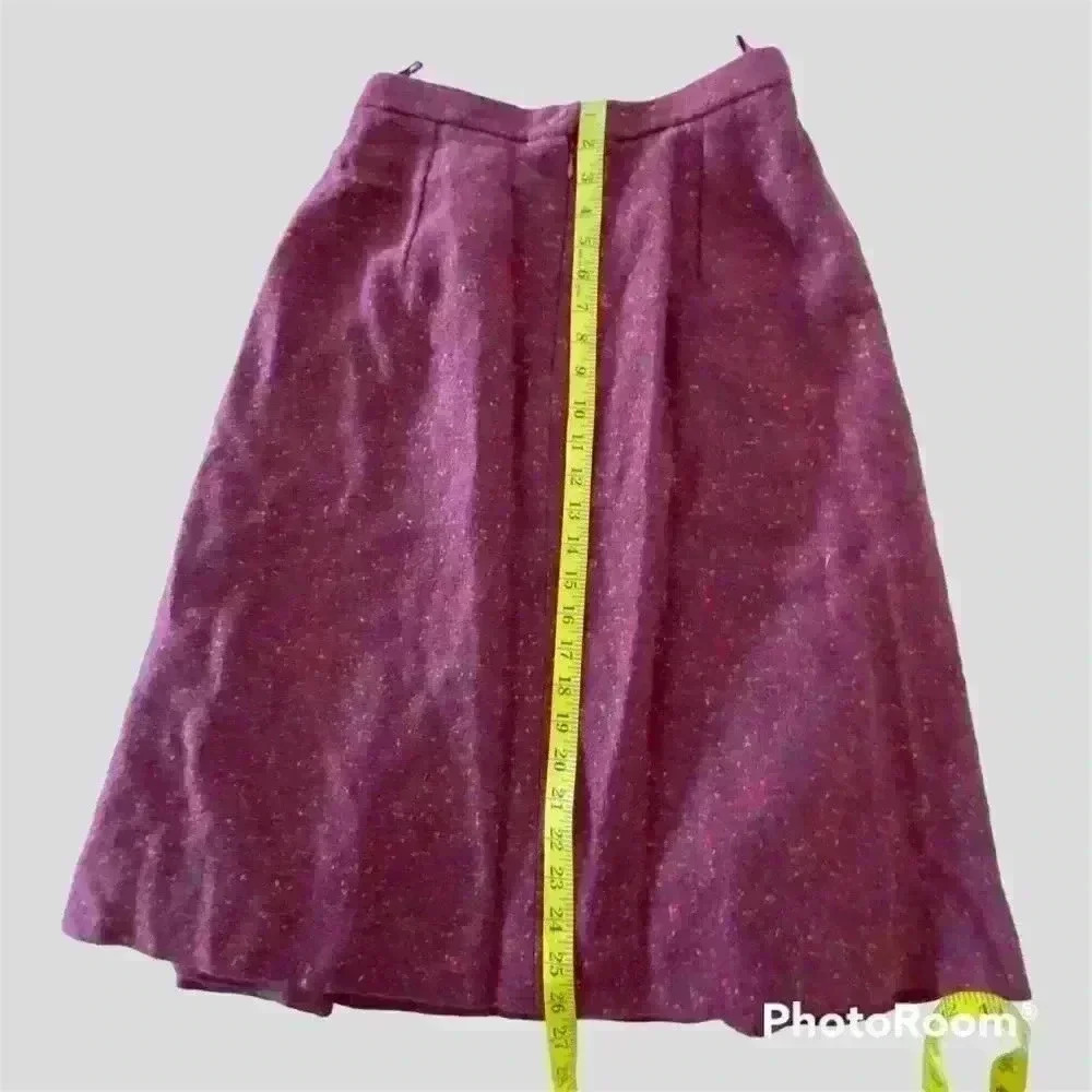 BALENCIAGA Vintage Wool/Mohair Skirt Size 42 - Picture 11 of 11